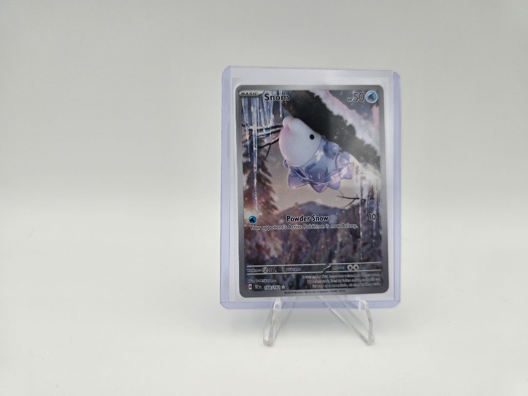 Snom Illustration Rare Pokémon Card 168/162