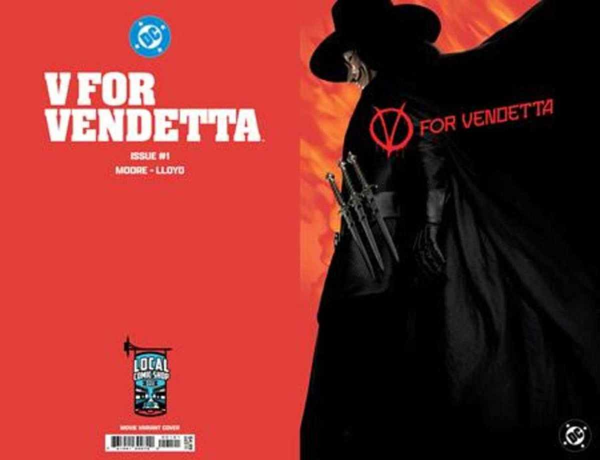 V For Vendetta #1 Facsimile Edition Cover B Movie Card Stock Variant (Mature)