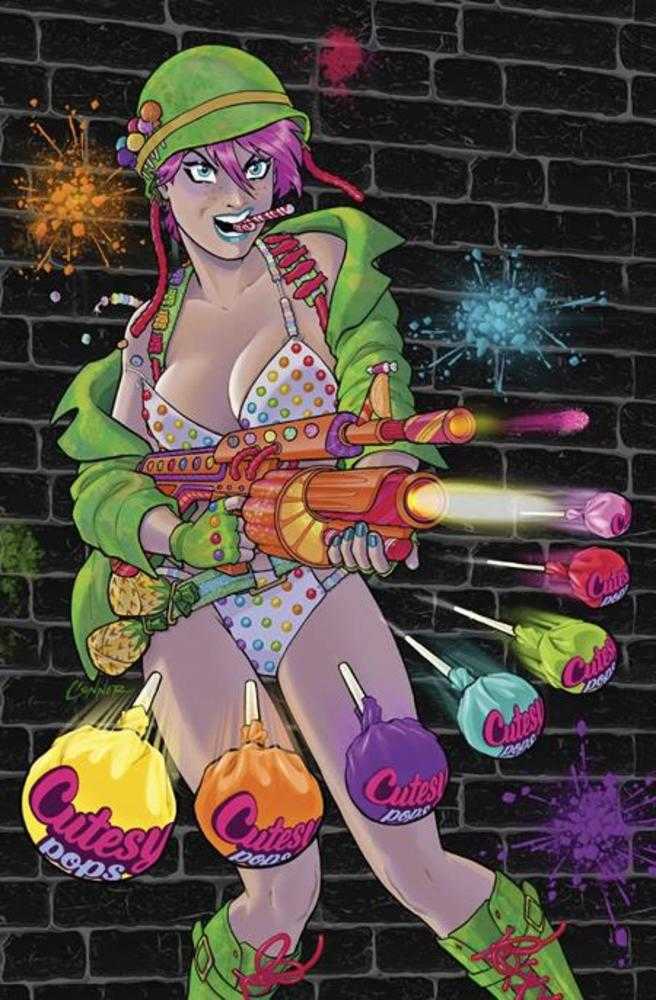 Pop Kill Big Candy #1 (Of 4) Cover I 1 in 10 Amanda Conner Full Art Variant (Mature)