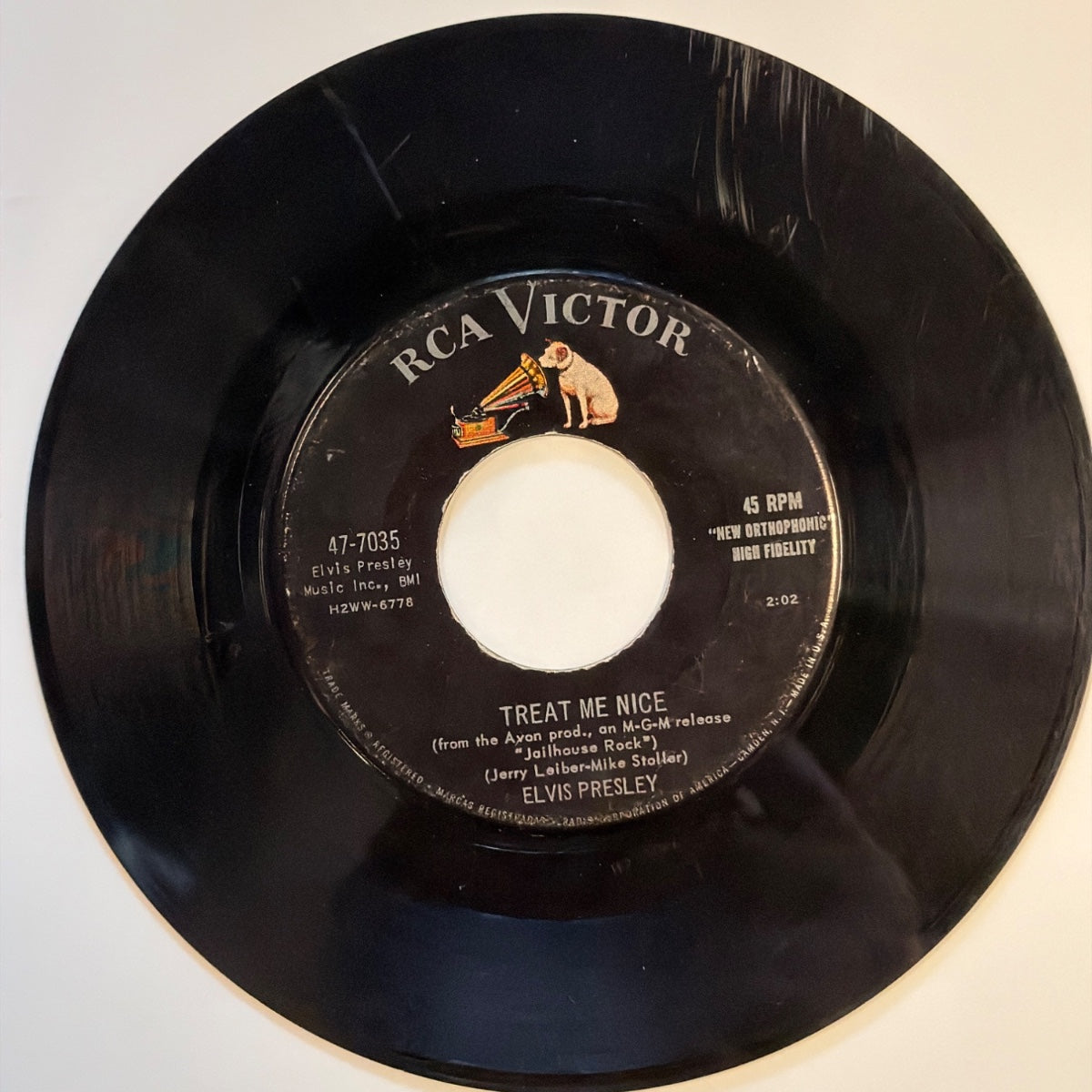 Elvis Presley - Treat Me Nice (1957) - Vinyl