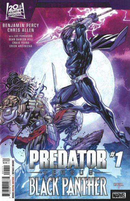 Predator vs. Black Panther #1A Russell Dauterman Regular