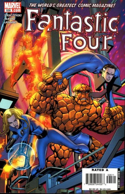 Fantastic Four, Vol. 3 #535A Direct Edition