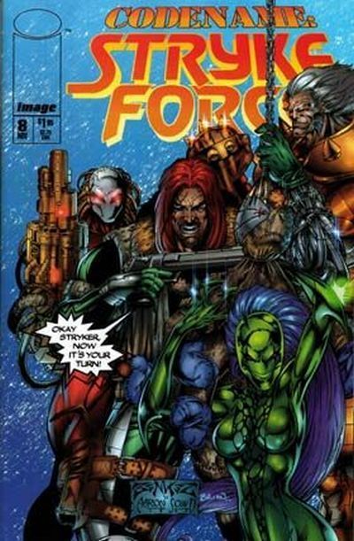 Codename: Stryke Force #8A Direct Edition