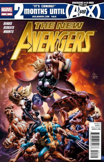 New Avengers, Vol. 2 #21A Regular Mike Deodato Jr. Cover