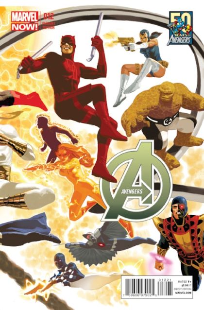 The Avengers, Vol. 5 #12B Daniel Acuña Avengers 50th Anniversary Variant