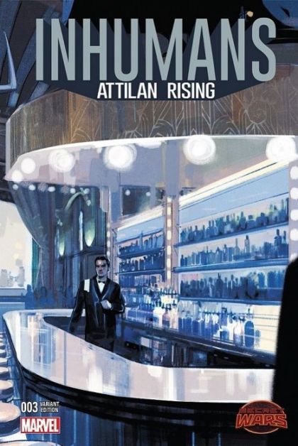 Inhumans: Attilan Rising #3C Alex Maleev 1:10 Landscape Cover