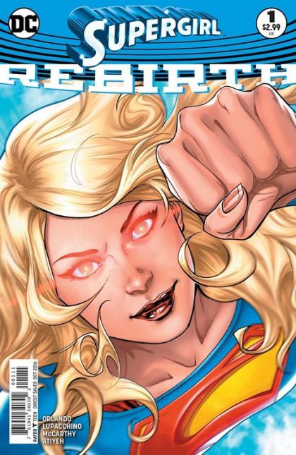 Supergirl Rebirth #1A Regular Emanuela Lupacchino Cover