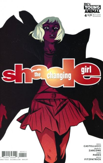 Shade the Changing Girl #4A Regular Becky Cloonan Cover