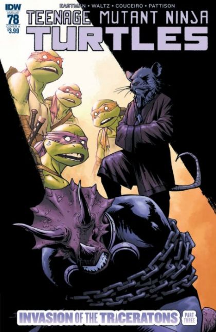 Teenage Mutant Ninja Turtles, Vol. 5 #78A Regular Damian Couceiro Cover