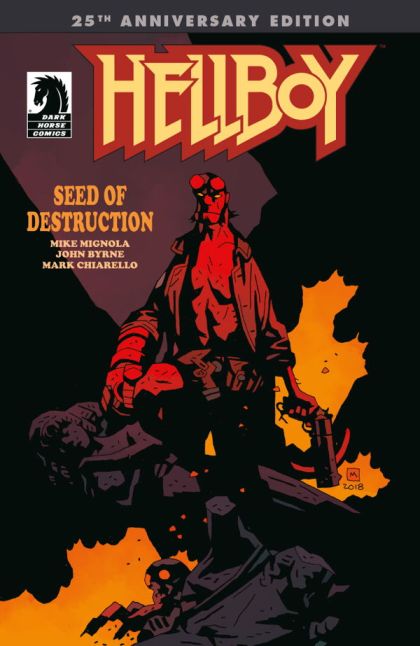 Hellboy: Seed of Destruction #1C Mike Mignola 25th Anniversary Regular