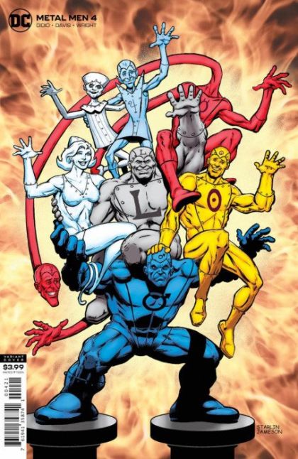 Metal Men, Vol. 4 #4B Variant Jim Starlin Cover