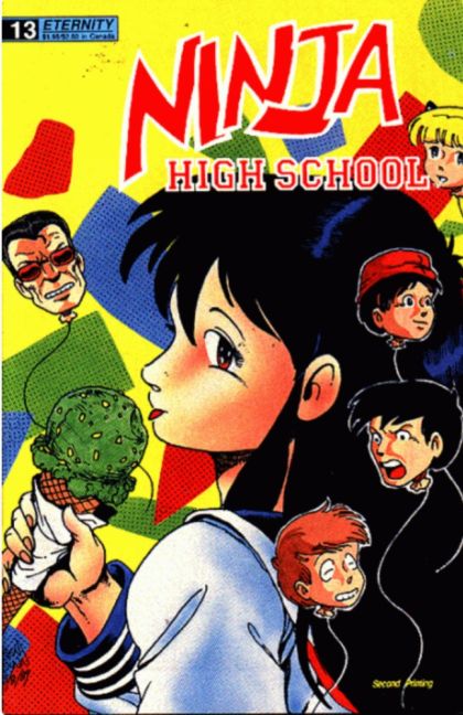 Ninja High School #13B Second Printing