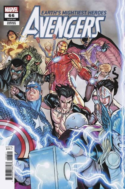The Avengers, Vol. 8 #66B Stefano Caselli Avengers Assemble Connecting Variant