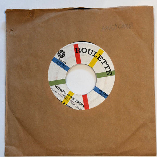 Jimmie Rodgers - Woman From Liberia / Come Along Julie (1960) - Vinyl