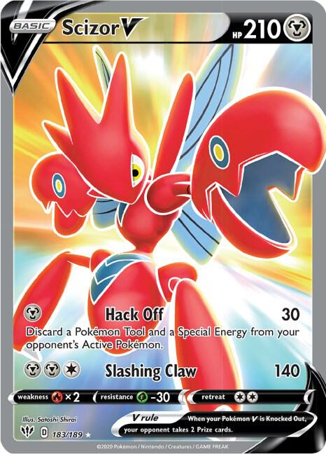 Scizor V 183/189
