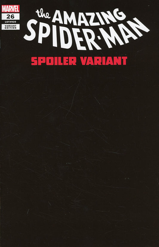 Amazing Spider-Man 26 Gary Frank Spoiler Variant