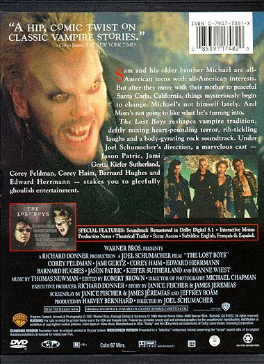 The Lost Boys (1987) - DVD