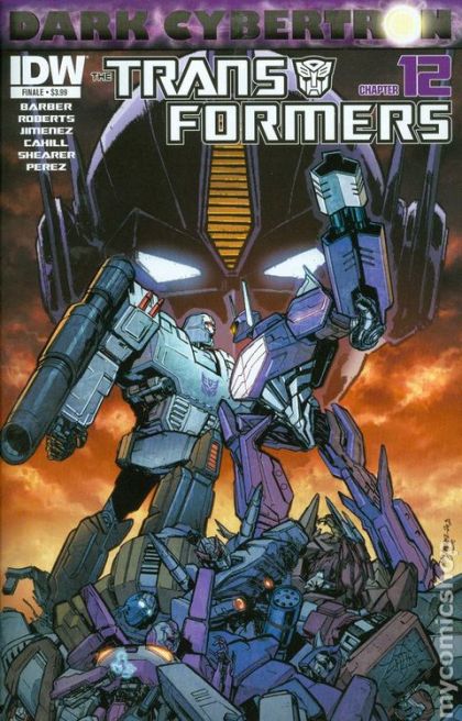 The Transformers: Dark Cybertron #12 Phil Jimenez Regular Cover