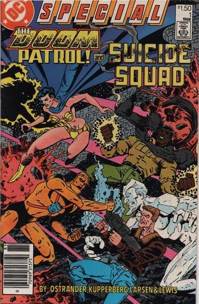 The Doom Patrol and Suicide Squad #1B Newsstand Edition