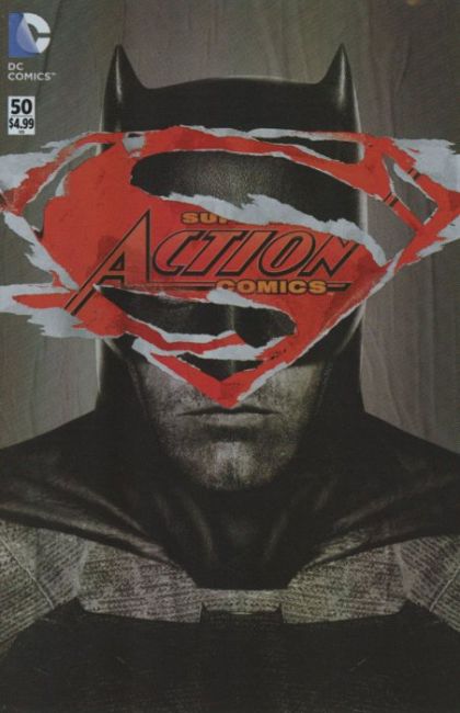 Action Comics, Vol. 2 #50B Variant Martin Ansin Batman v Superman Dawn Of Justice Cover With Polybag