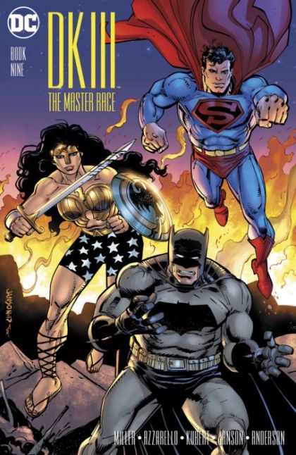 The Dark Knight III: The Master Race #9D Incentive Klaus Janson Variant Cover