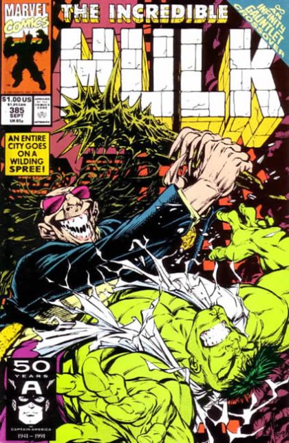 The Incredible Hulk, Vol. 1 #385A Direct Edition
