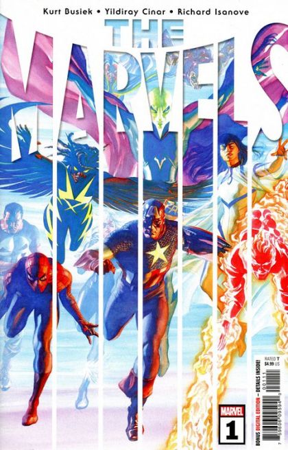 The Marvels #1A Regular Alex Ross Cover