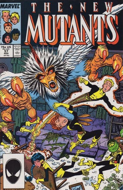 New Mutants, Vol. 1 #57A Direct Edition