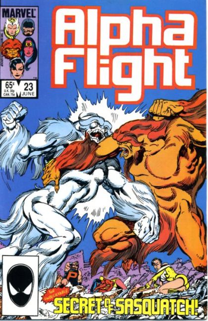 Alpha Flight, Vol. 1 #23A Direct Edition