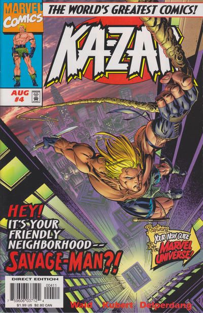 Ka-Zar, Vol. 4 #4A Direct Edition