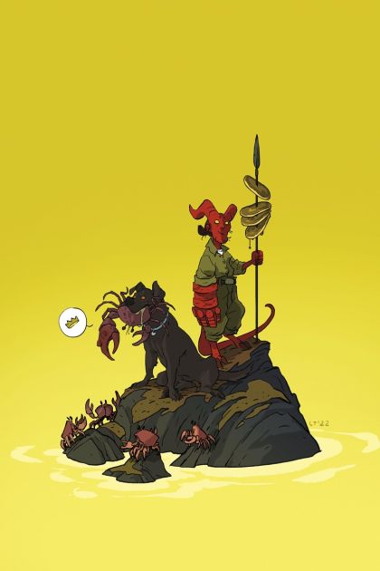 Young Hellboy: Assault on Castle Death #4B