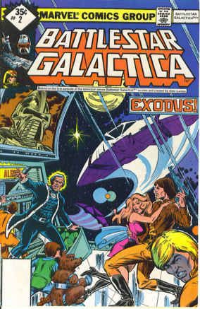 Battlestar Galactica, Vol. 1 (Marvel Comics) #2A Whitman Variant