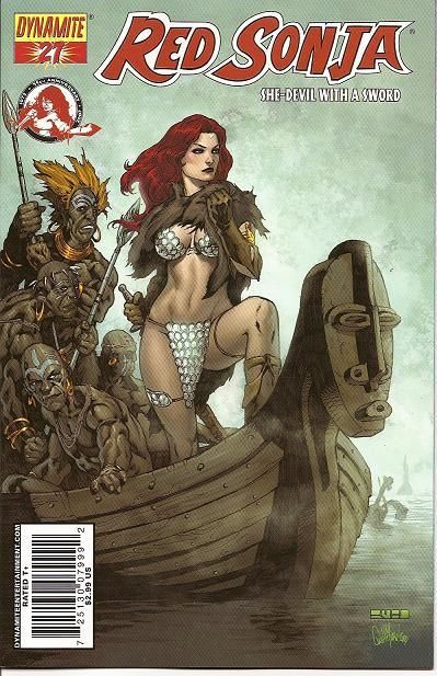 Red Sonja, Vol. 1 (Dynamite Entertainment) #27B Mel Rubi Cover