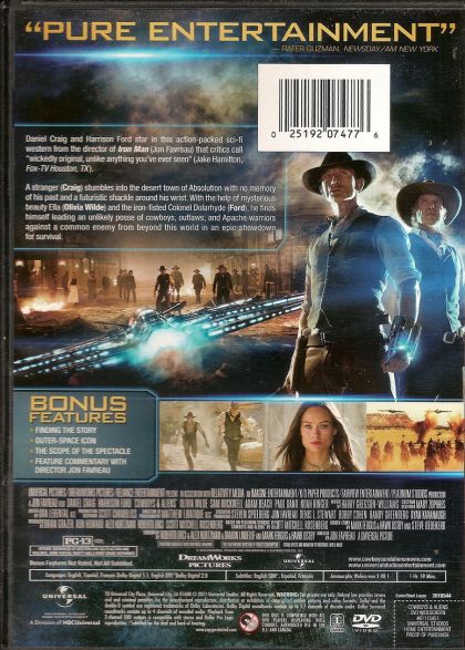 Cowboys & Aliens (2011) - DVD