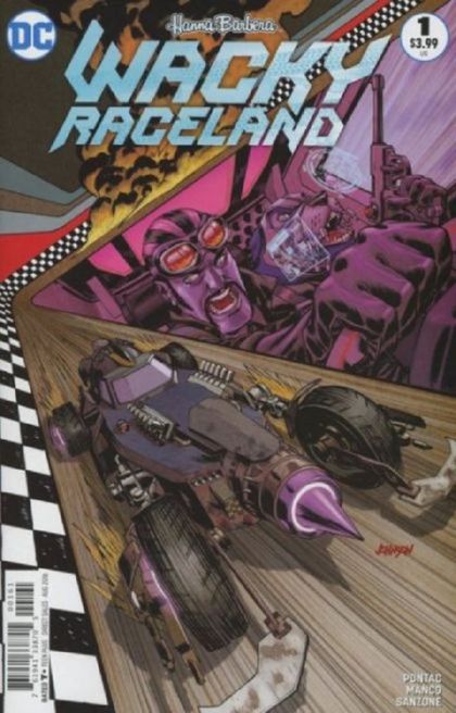 Wacky Raceland #1E Dave Johnson Dick Dastardly Variant Cover E