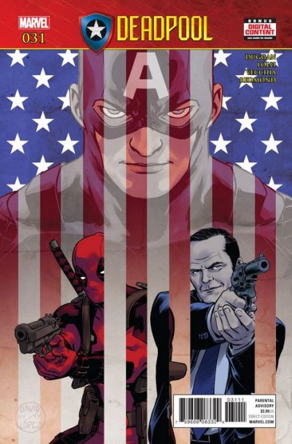 Deadpool, Vol. 5 #31A Regular David Lopez Cover
