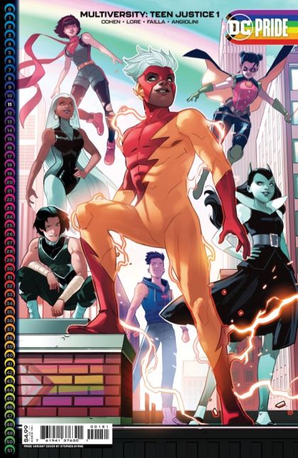 Multiversity: Teen Justice #1E Stephen Byrne Pride Variant Cover