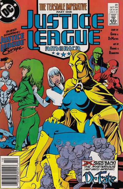 Justice League / International / America #31B Newsstand Edition