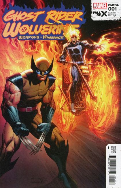 Ghost Rider / Wolverine: Weapons of Vengeance - Omega #1B Scott Williams Variant