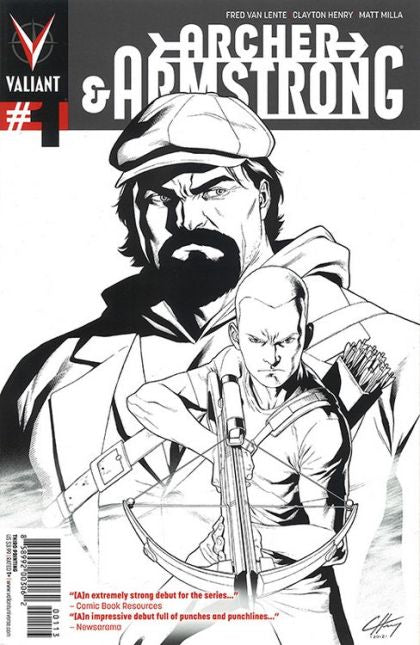 Archer & Armstrong, Vol. 2 #1G 3rd Printing Clayton Henry