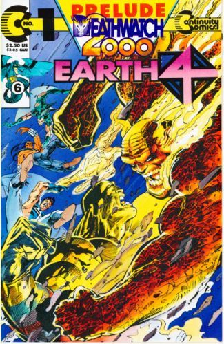 Earth 4, Vol. 1 #1 Embossed Cover