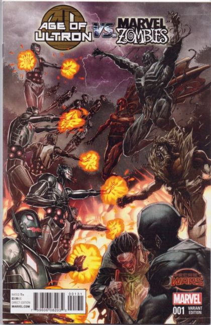 Age of Ultron vs. Marvel Zombies #1C Rock-He Kim Incentive Variant (1:25)
