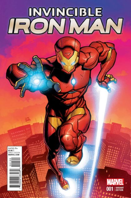 Invincible Iron Man, Vol. 2 #1O Ryan Stegman Young Guns Variant Cover