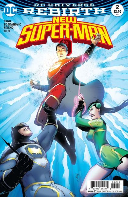 New Super-Man #2A Regular Viktor Bogdanovic Cover