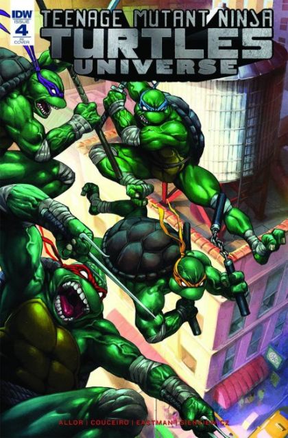 Teenage Mutant Ninja Turtles: Universe #4C Incentive Agustin Graham Nakamura Variant Cover