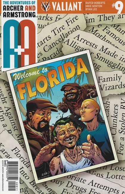 A&A: The Adventures of Archer & Armstrong #9A Cvr A Level
