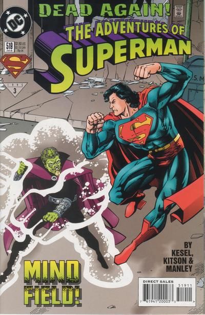 The Adventures of Superman #519A Direct Edition