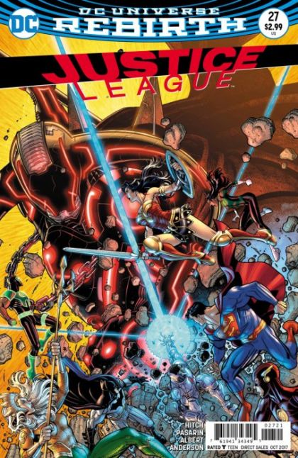 Justice League, Vol. 2 #27B Variant Nick Bradshaw Cover