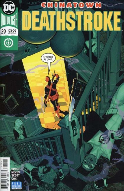 Deathstroke, Vol. 4 #29A Regular Ryan Sook Cover