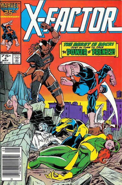 X-Factor, Vol. 1 #4B Newsstand Edition